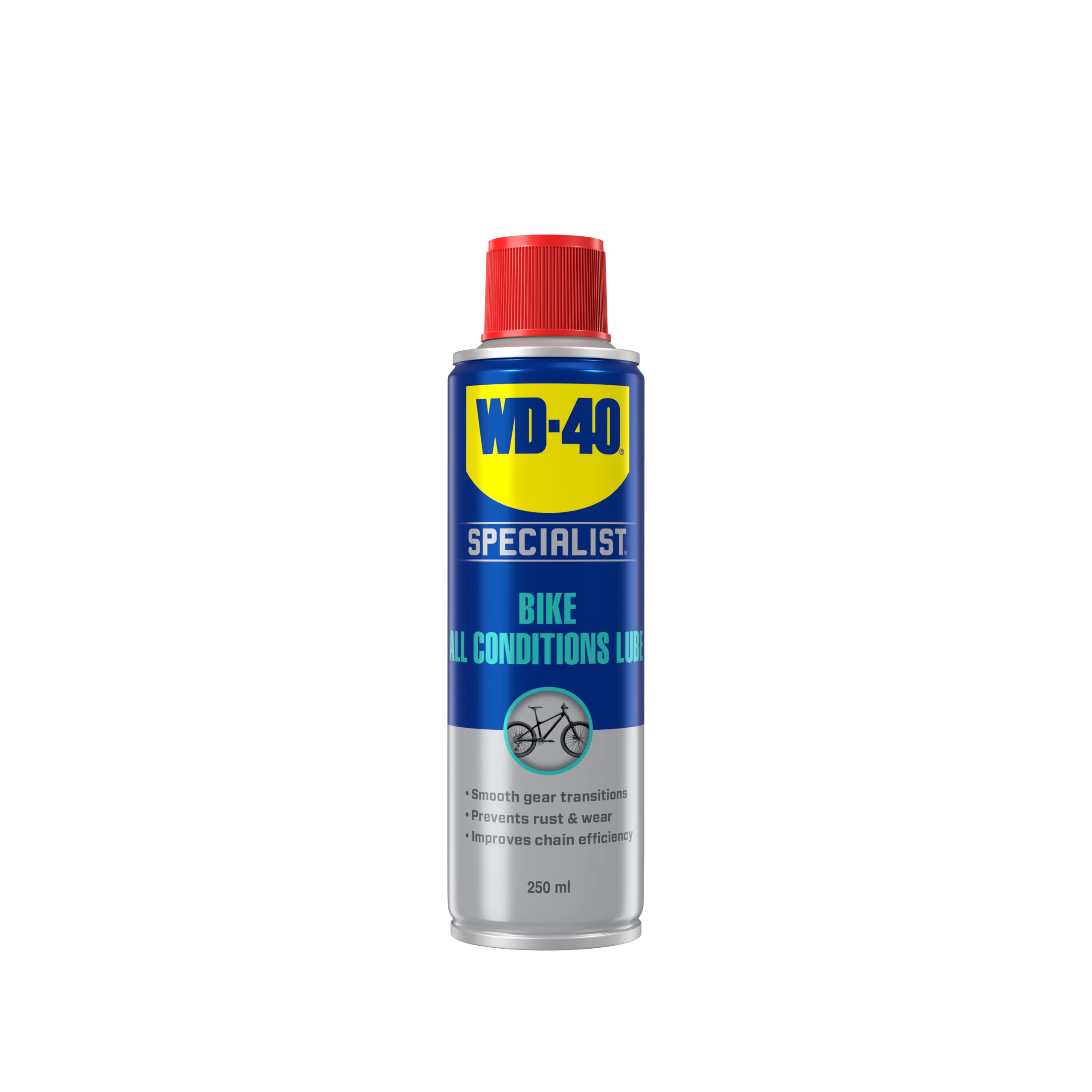 WD-40 BikeAll Conditions Lube Lubricant - Grey, 250 ml by WD40D