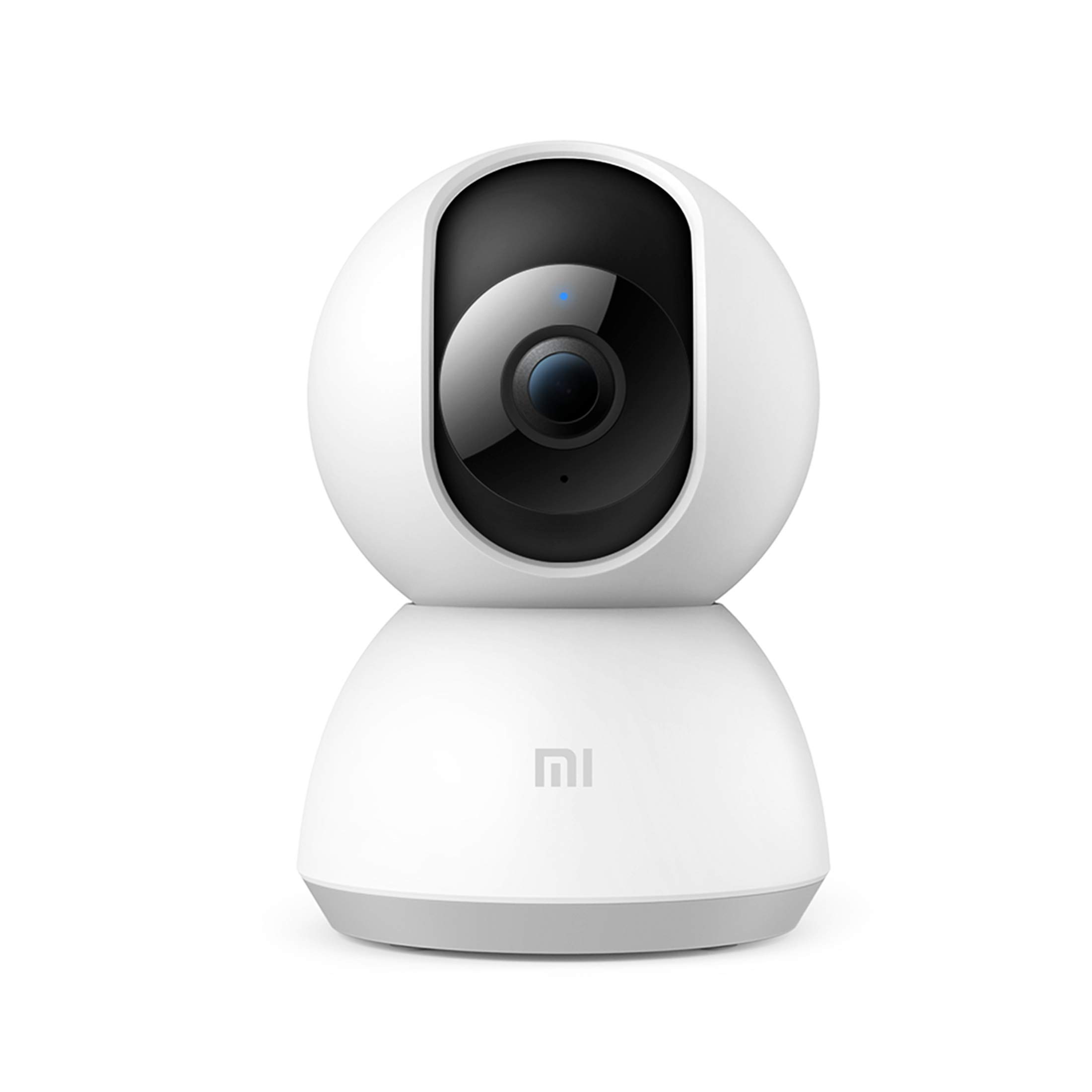 MI 360° Home Security Camera 1080P l Full HD Picture l AI Powered Motion Detection l Infrared Night Vision | 360° Panorama | Talk Back Feature (2-Way Audio)