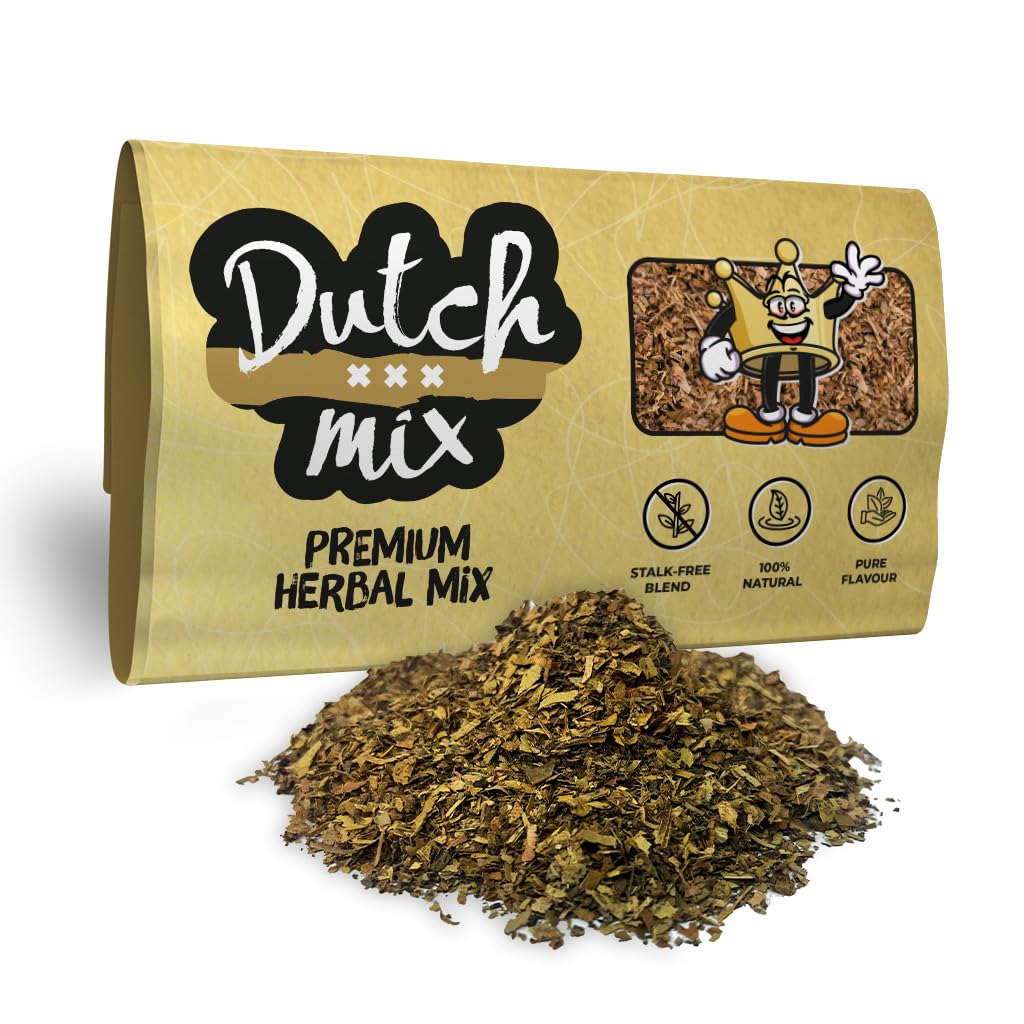 Dutch Mix Premium - Stalk-free & Natural - 30g Quality Herbal Mix - Amsterdam Herbal Mix as used in Coffee Shops