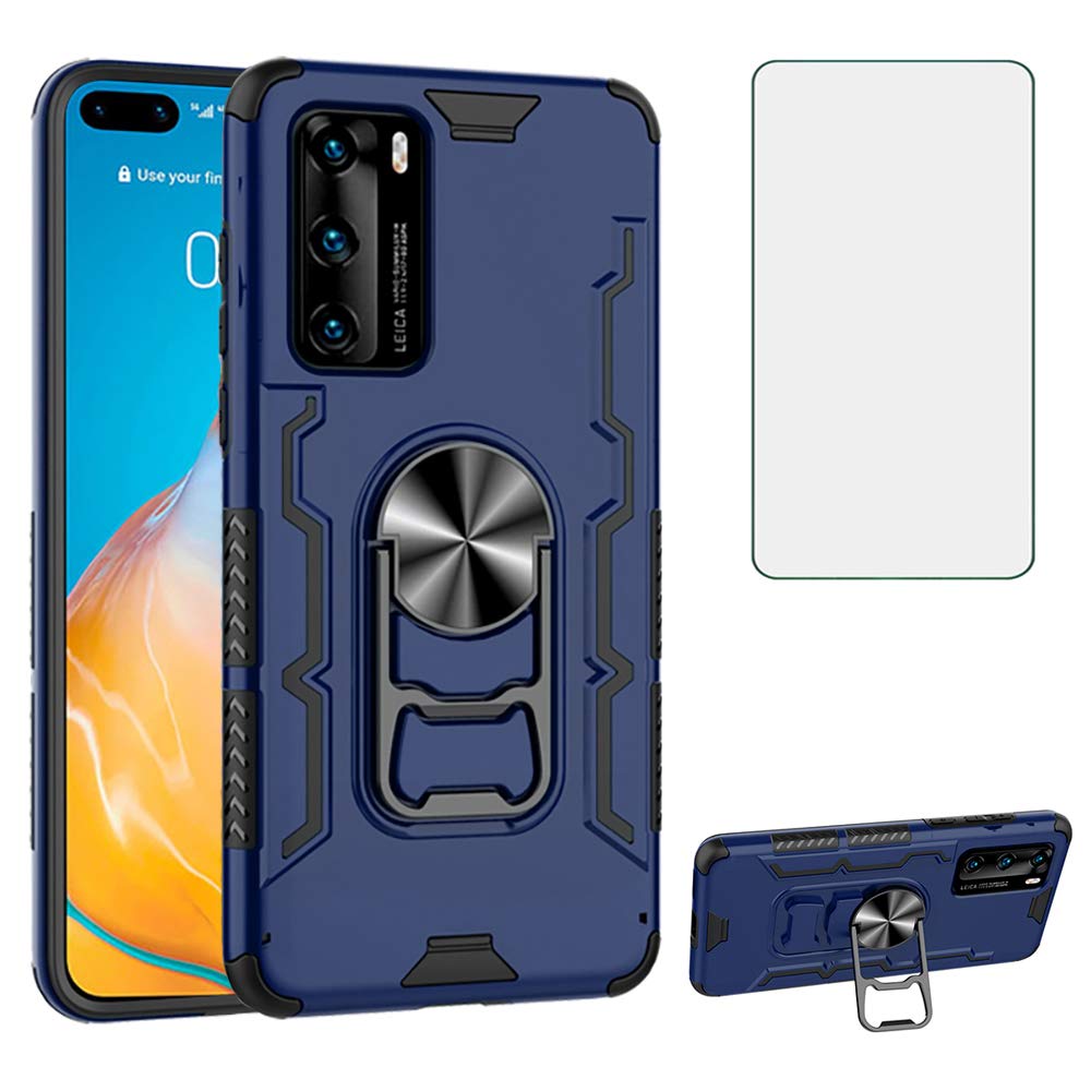 Asuwish Phone Case for Huawei P40 PJX Blue