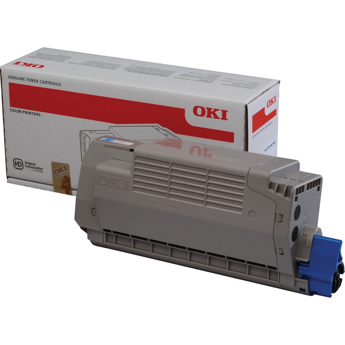 Oki Toner MC760 Cyan 6k (45396303) VE 1 Stück für MC760, 770, 780