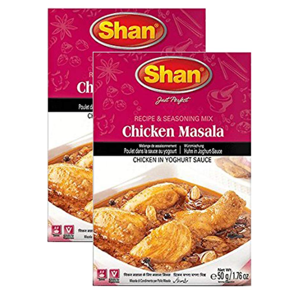 Shan Chicken Masala, 1.76 oz ℮ 50 g, 2 Pack