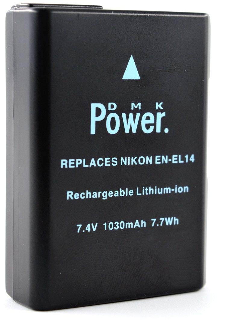 DMK POWEREn-el14 Battery Compatible with Nikon Coolpix D3100 D3200 D5100 P7000 P7100 P7700 Camera Etc