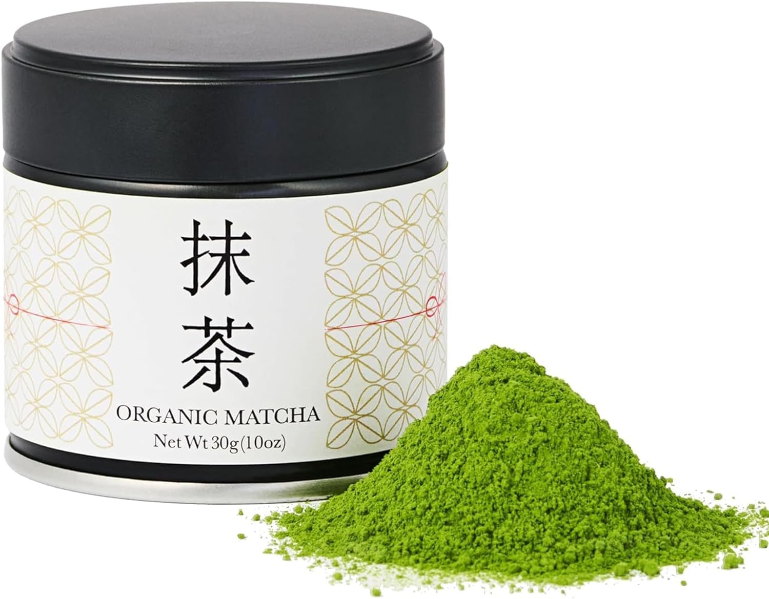 Premium Shizuoka Organic Ceremonial Grade Matcha Powder - 1.1 Oz Authentic Japanese Tencha Leaves - Ideal for Tea Ceremonies, Lattes, Baking & More. Rich in Antioxidants & Flavor