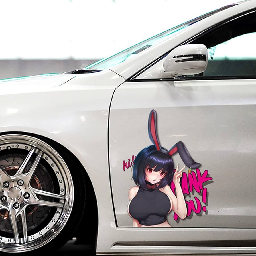 Buy Anime Car Vinyl Decal Anime Car Wrap Anime Car Wrap Side Online in  India  Etsy