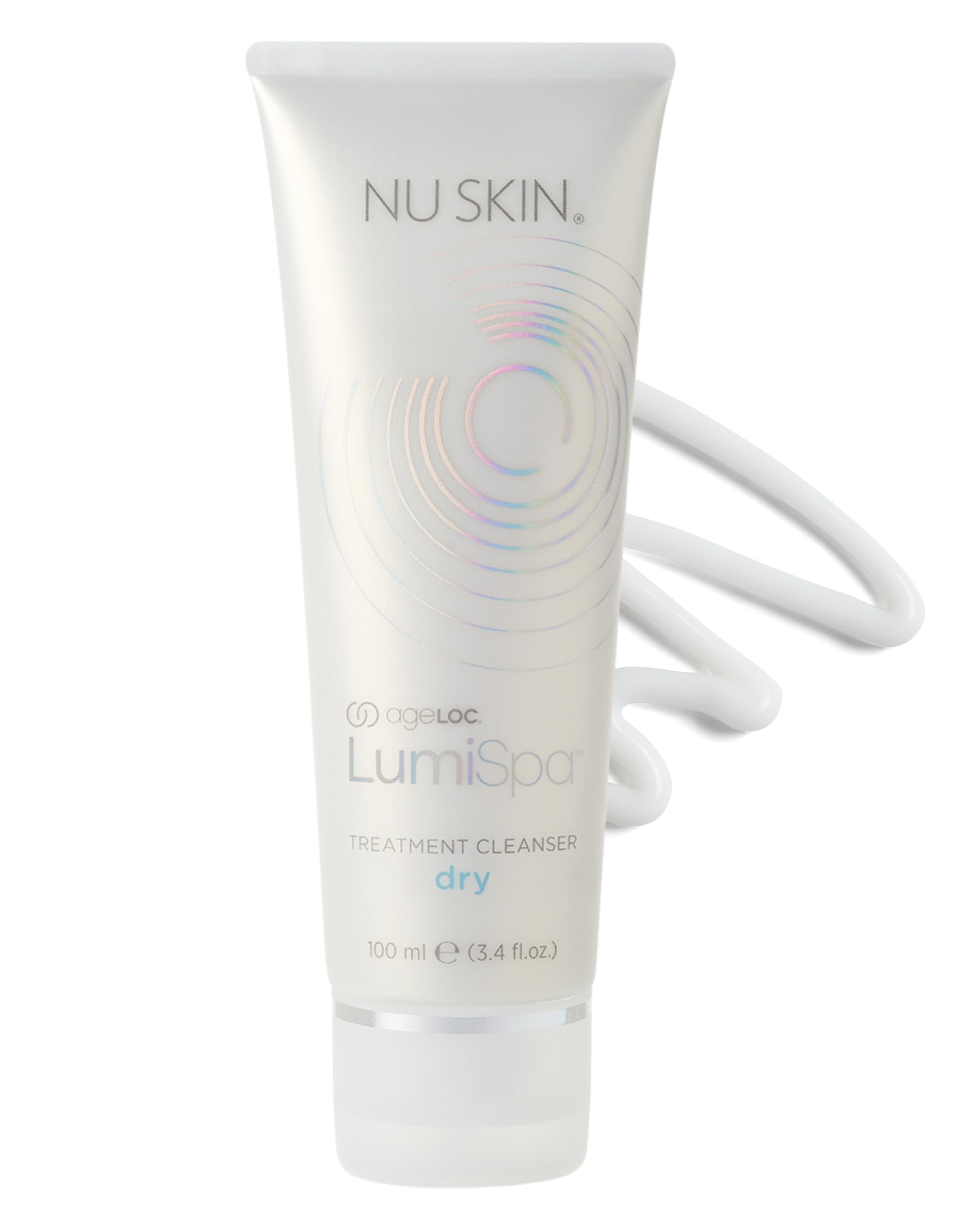 Maximize LumiSpa Benefits with Nu Skin ageLOC Lumispa Treatment Cleanser (Dry) - Advanced Formulation for Precise Cushioning, Cleansing, and Skin Interaction, Unveiling Healthy, and Bright