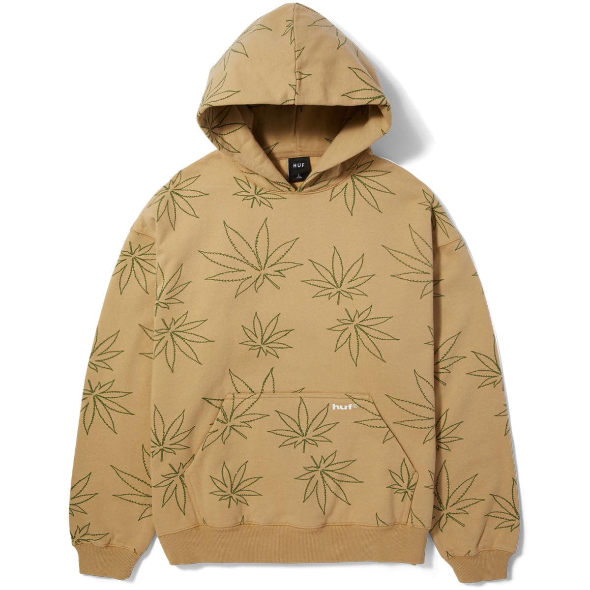 HUFPlantlife Fleece Hoodie - Oatmeal