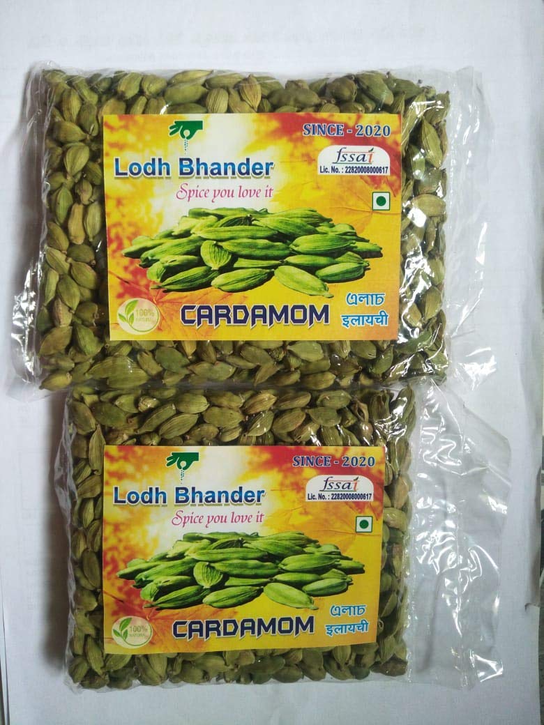 Lodh Bhander cardamom whole bolt special natural (100gm) choti green elaichi ছোট এলাচ छोटी इलाइची