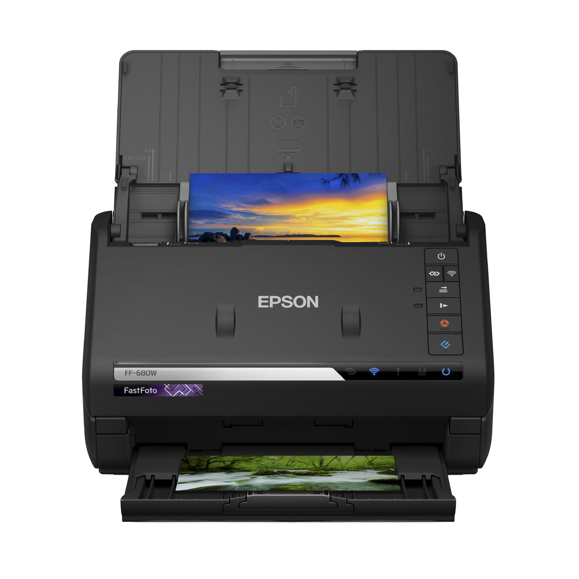 Epson FastFoto FF-680W Wireless High-Speed Photo and Document Scanning System