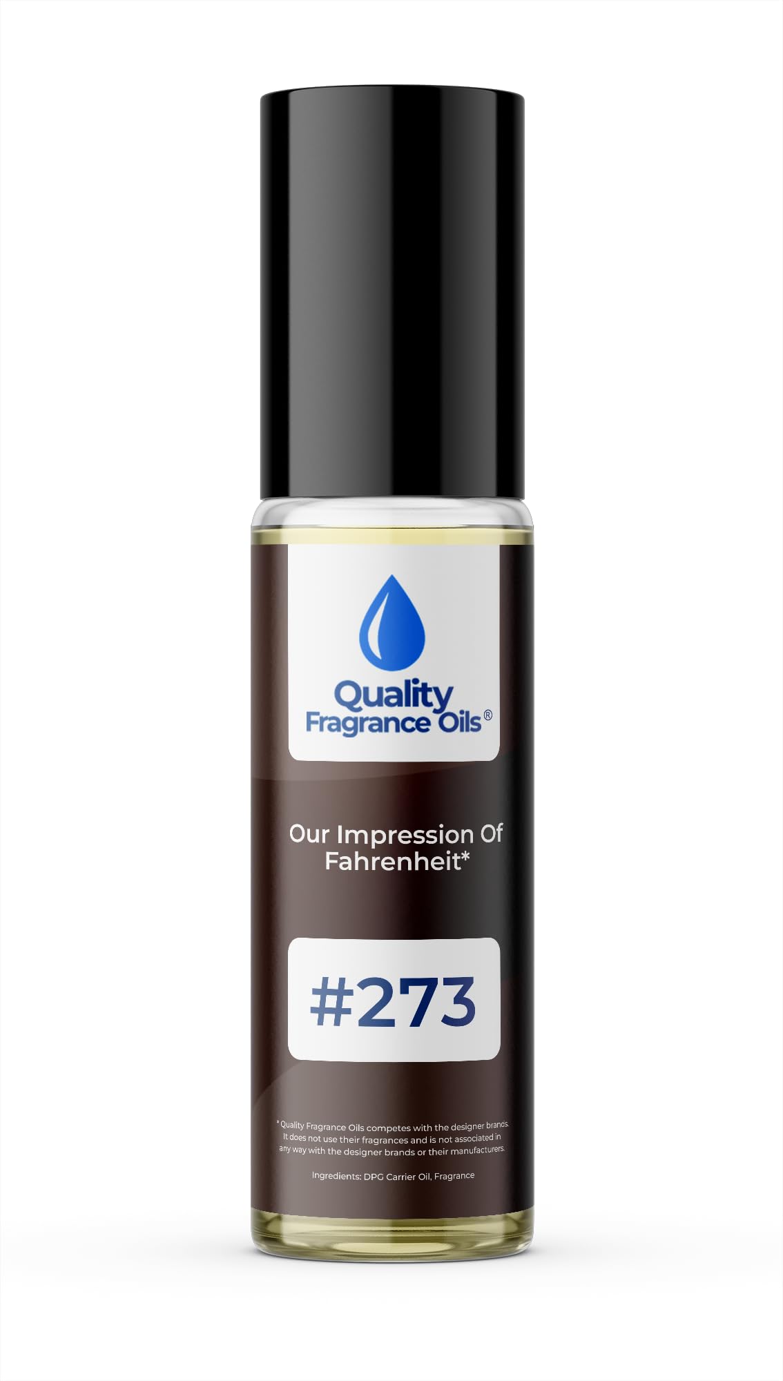 Quality Fragrance Oils' Impression #273, Inspired by Fahren. for Men (10ml Roll On)