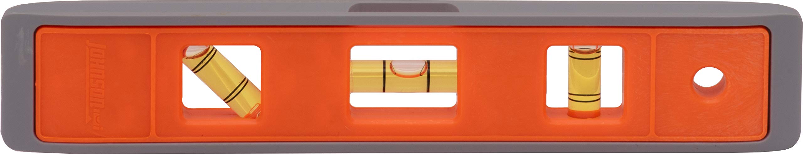 JohnsonLevel & Tool 7500M Magnetic Structo-Cast Torpedo Level, 9", Orange, 1 Level