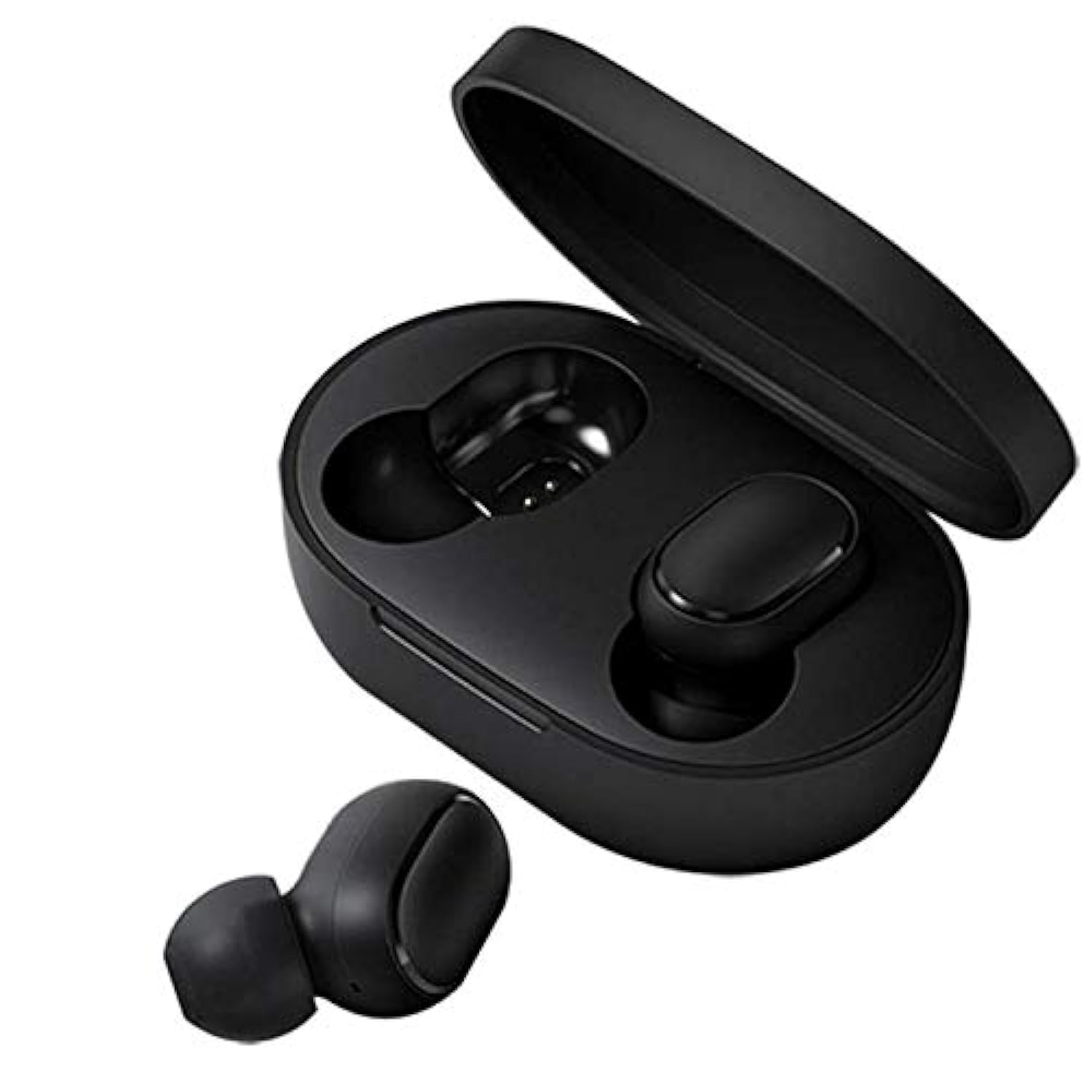 XiaomiMi Mijia True Wireless Earphones, Airdots, Bluetooth 5.0 Technology, (Global Version) with warranty ZBW4480GL - Compatible with iOS and Android Devices - Black