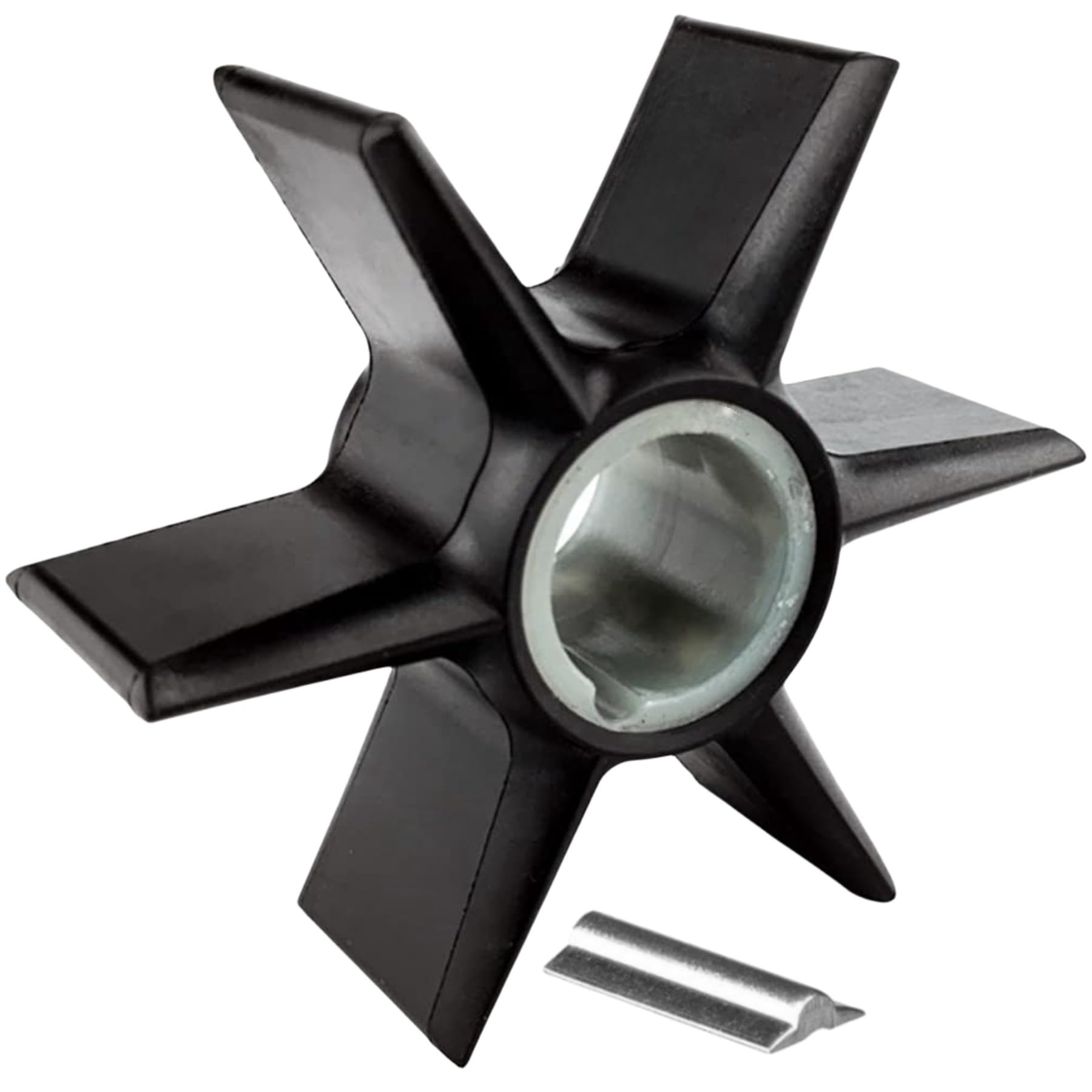 JLM Marine 43026Q02 Water Pump Impeller with Key for Mercury Mariner 30-400 HP Outboard 47-43026T2 47-43026