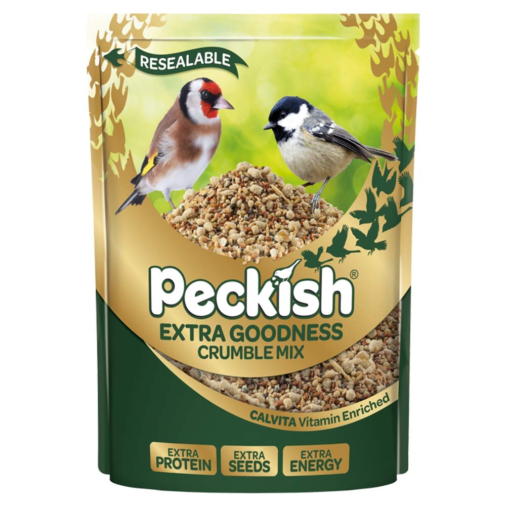 Peckish60051405 Extra Goodness Crumble Mix 1kg, Natural