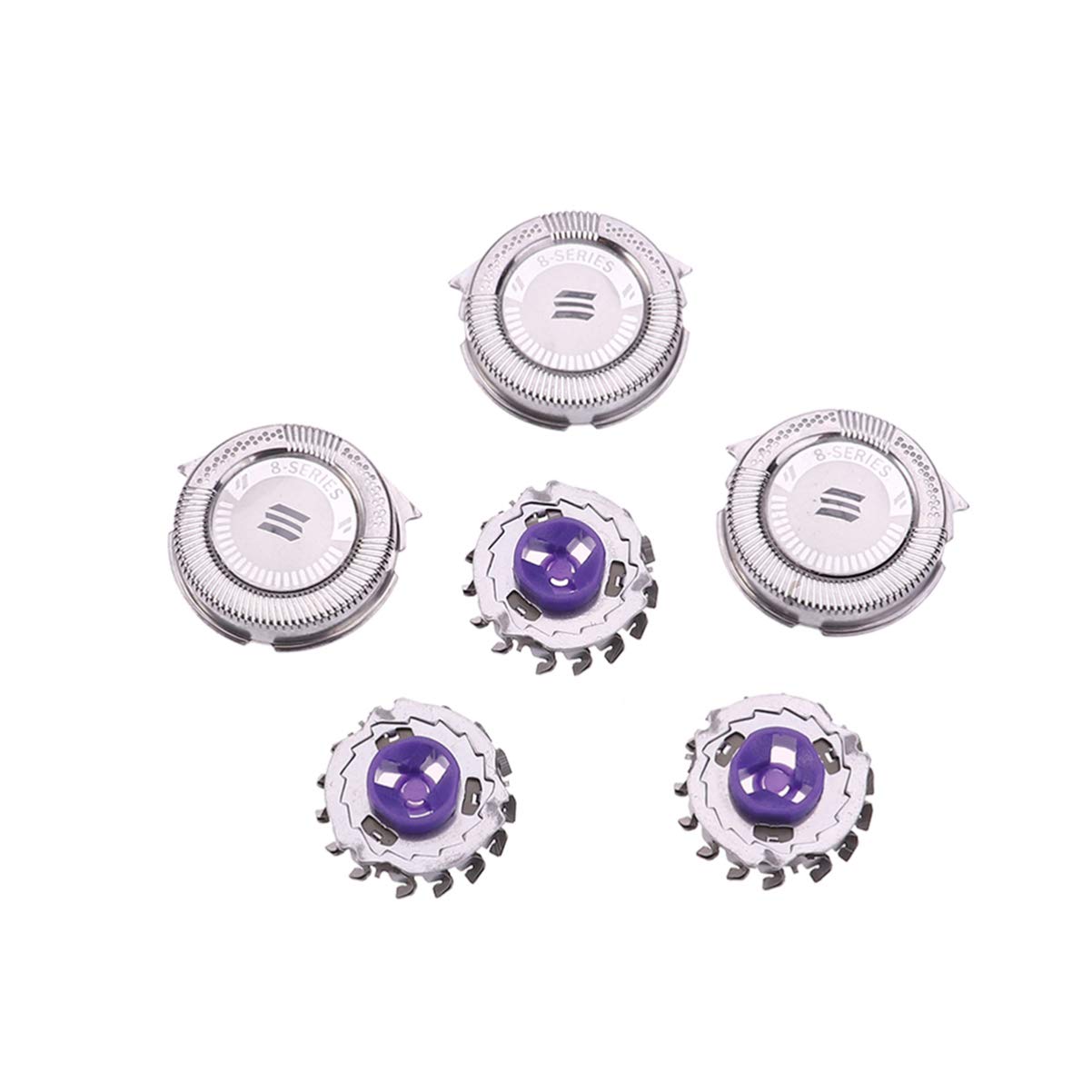 HQ8 Replacement Heads for Philips Norelco Shavers HQ8/HQ8894/HQ7160,Precision Cutting System, New Upgraded (3 Pack)