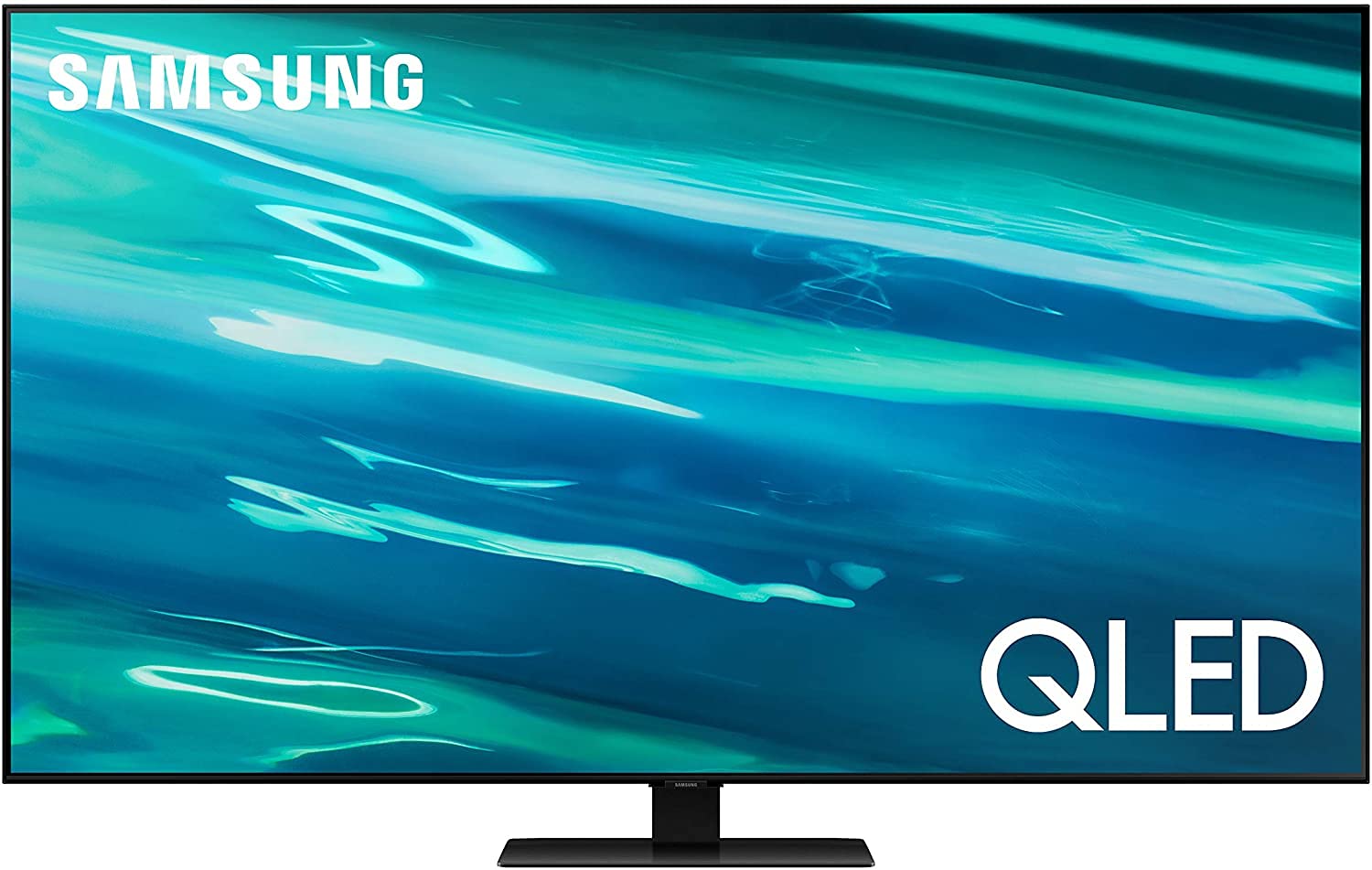 SAMSUNG 65-Inch Class QLED Q80A Series - 4K UHD Direct Full Array Quantum HDR 12x Smart TV with Alexa Built-in and 6 Speaker Object Tracking Sound - 60W, 2.2.2CH (QN65Q80AAFXZA, 2021 Model)