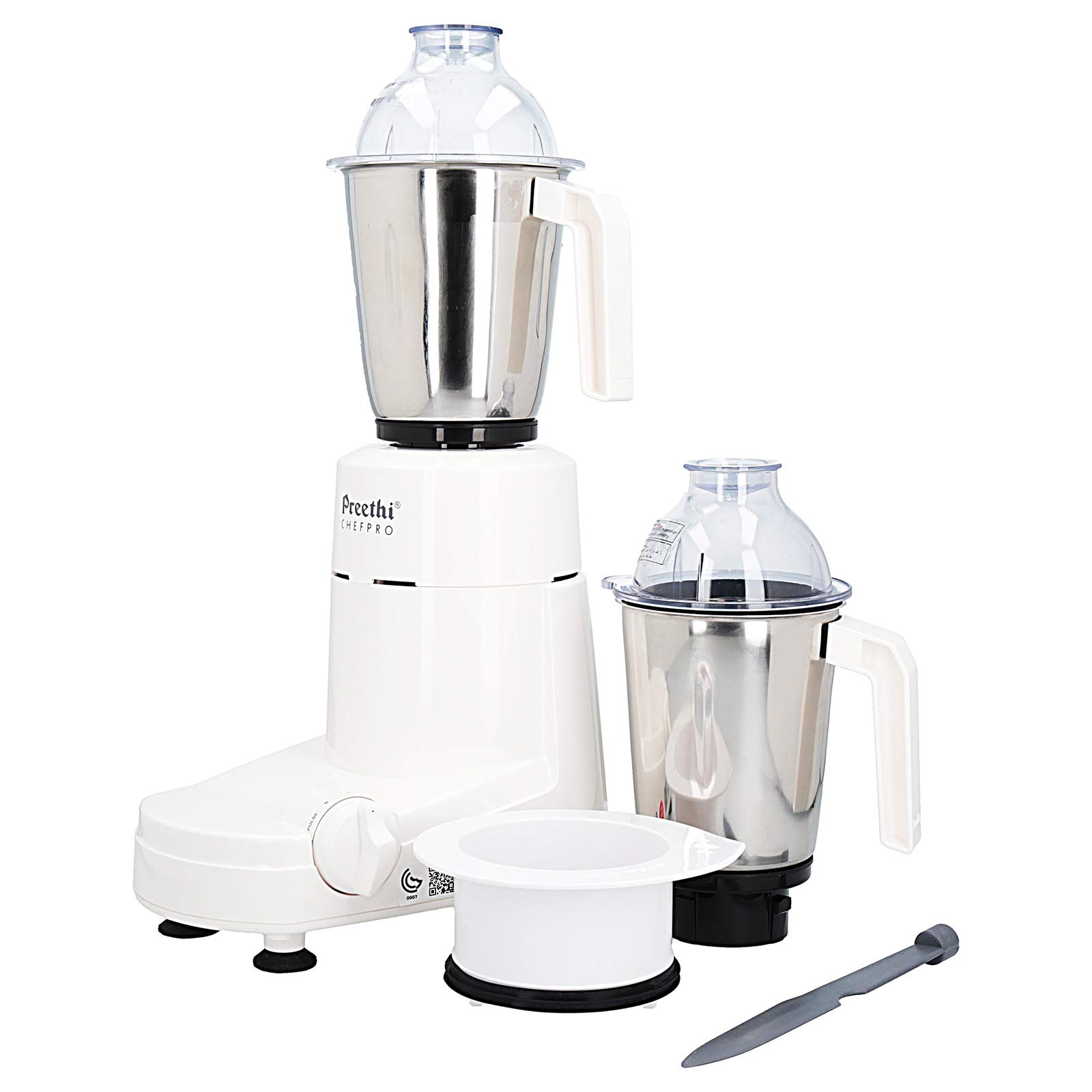 PreethiChefpro Electric Mixer Grinder, 750 Watts, White