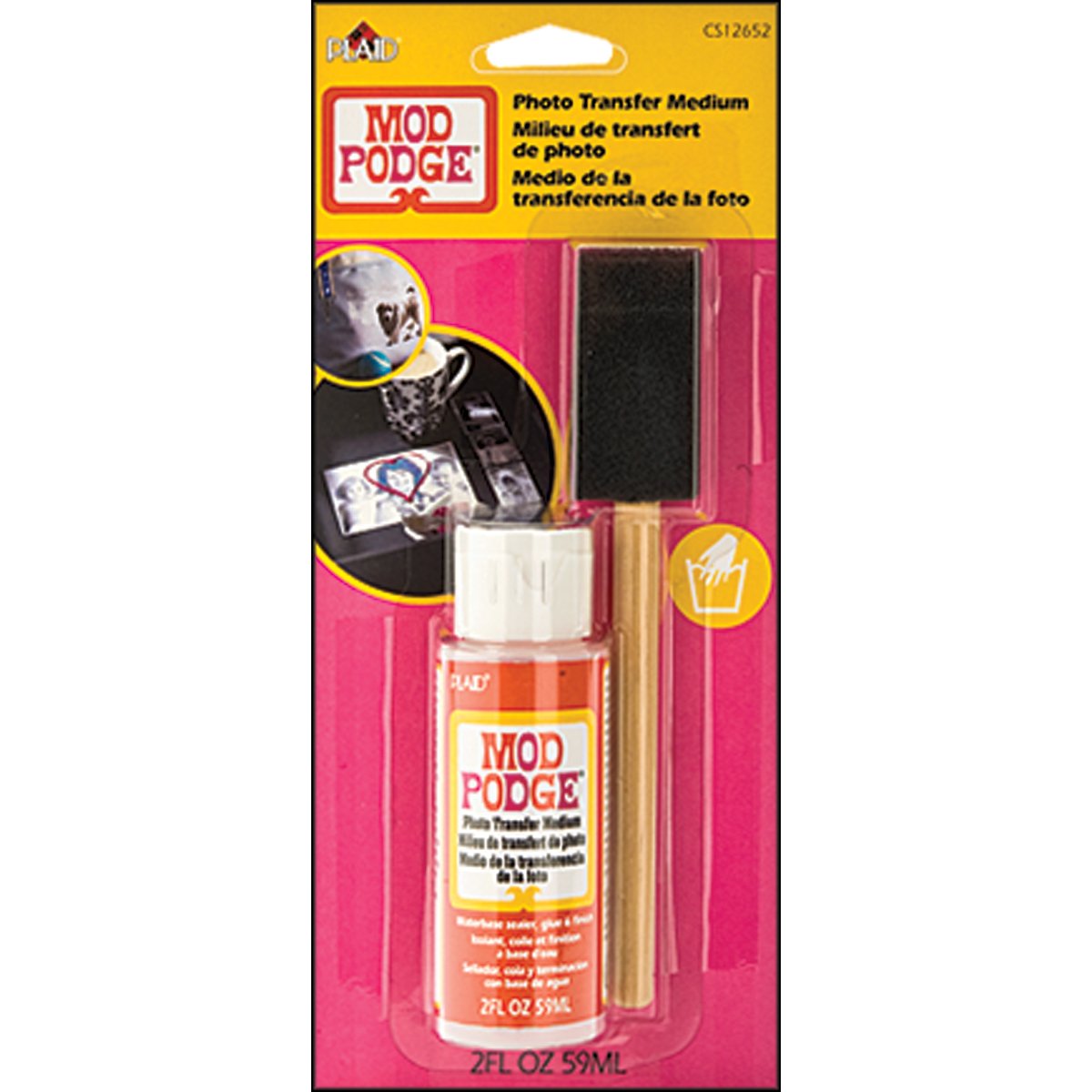 Mod PodgePhoto Transfer Medium, Clear,2OZ,CS12652