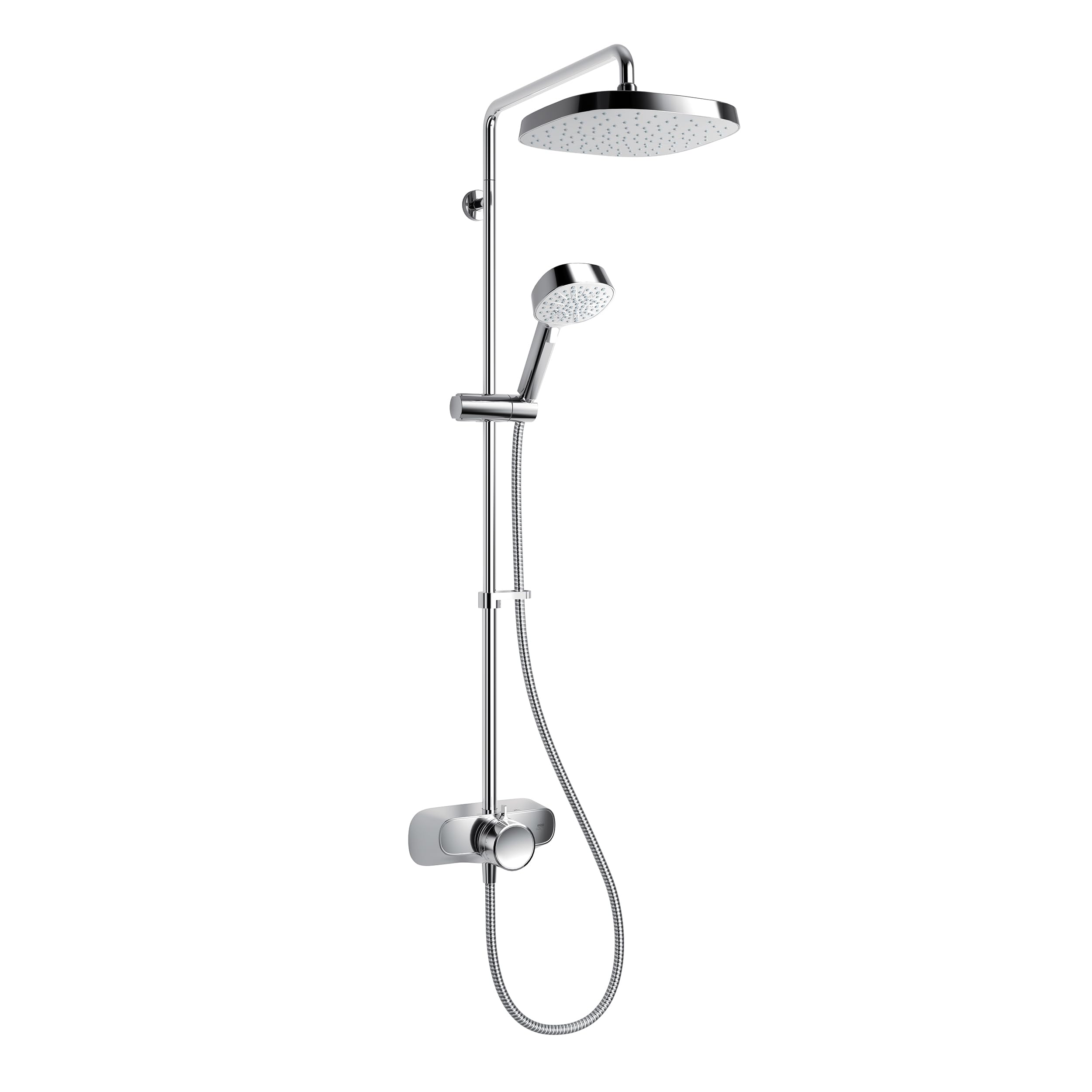 MiraShowers Form Dual Outlet Mixer Shower 31983W-CP