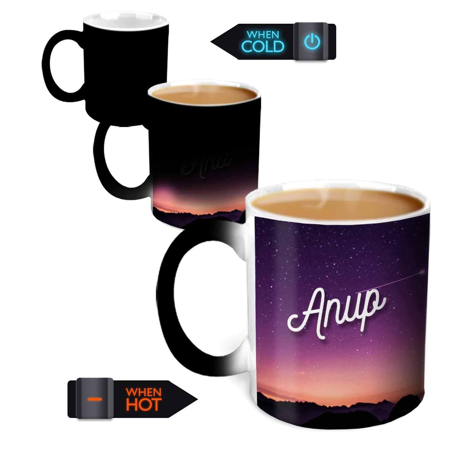 Hot MuggsYou're the Magic… Anup Magic Mug Personalised Name Ceramic, 315ml, 1 Unit