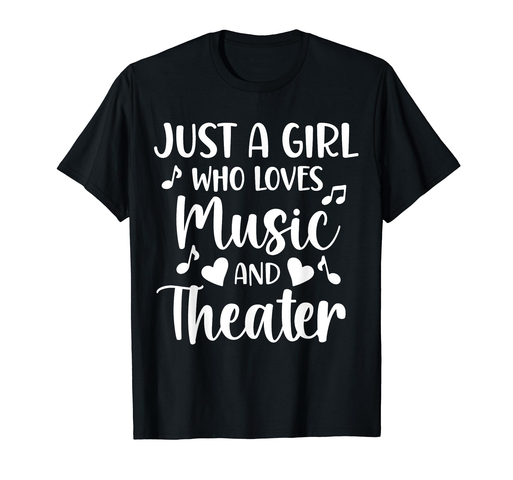 Theater Theater Theater Co.Theater Just a Girl Who Loves Theater T-Shirt