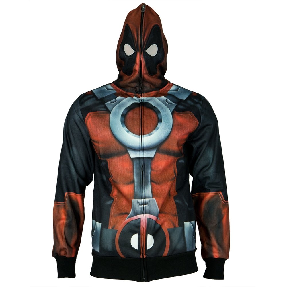 Marvel Men's Painted Pool Sublimated Costume Fleece