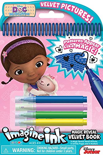 Bendon Publishing Doc McStuffins Magic Reveal Velvet Activity Book