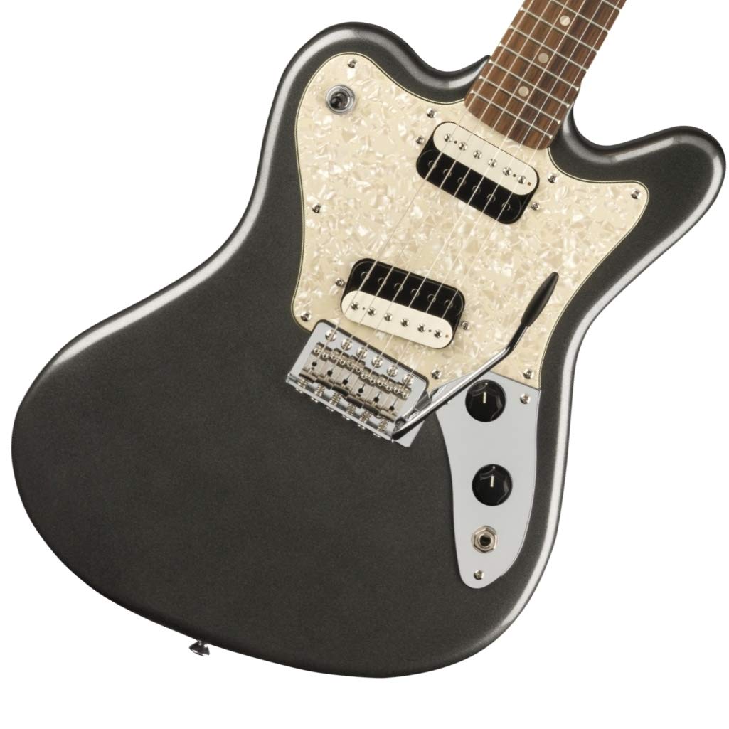 Squier Paranormal Super-Sonic Electric Guitar (Graphite Metallic)