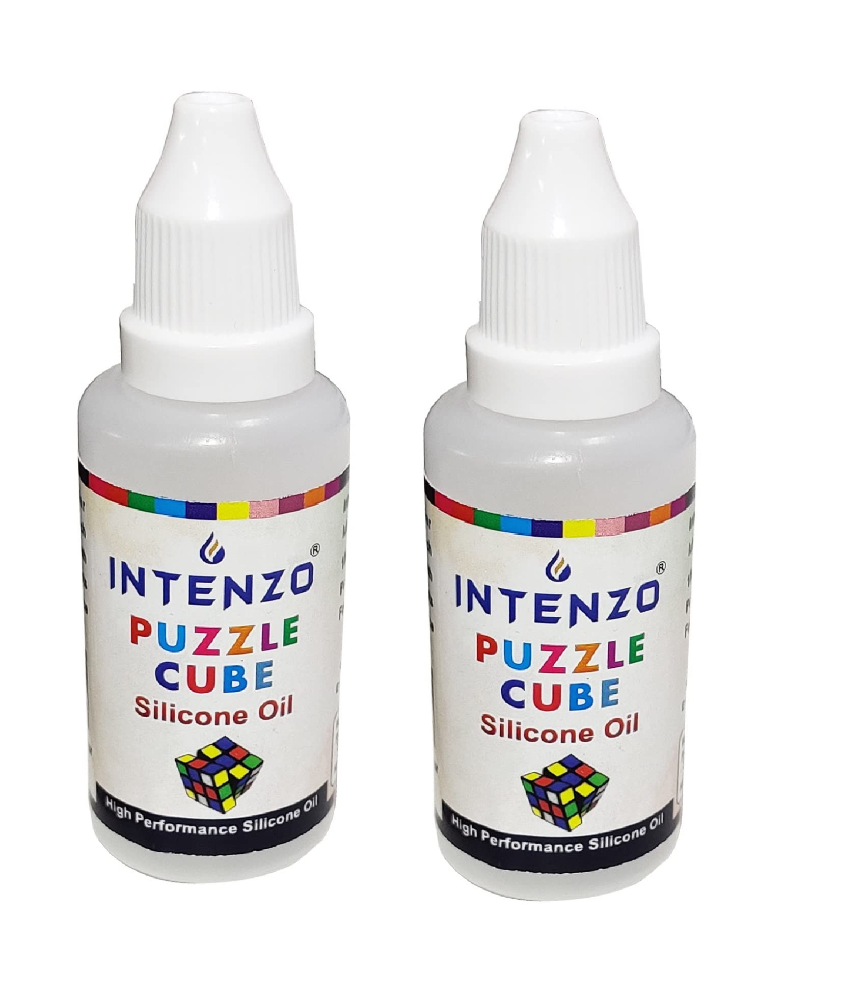 Silicone Oil Lubricant for Puzzle Cube 30ml (Pack of 2)