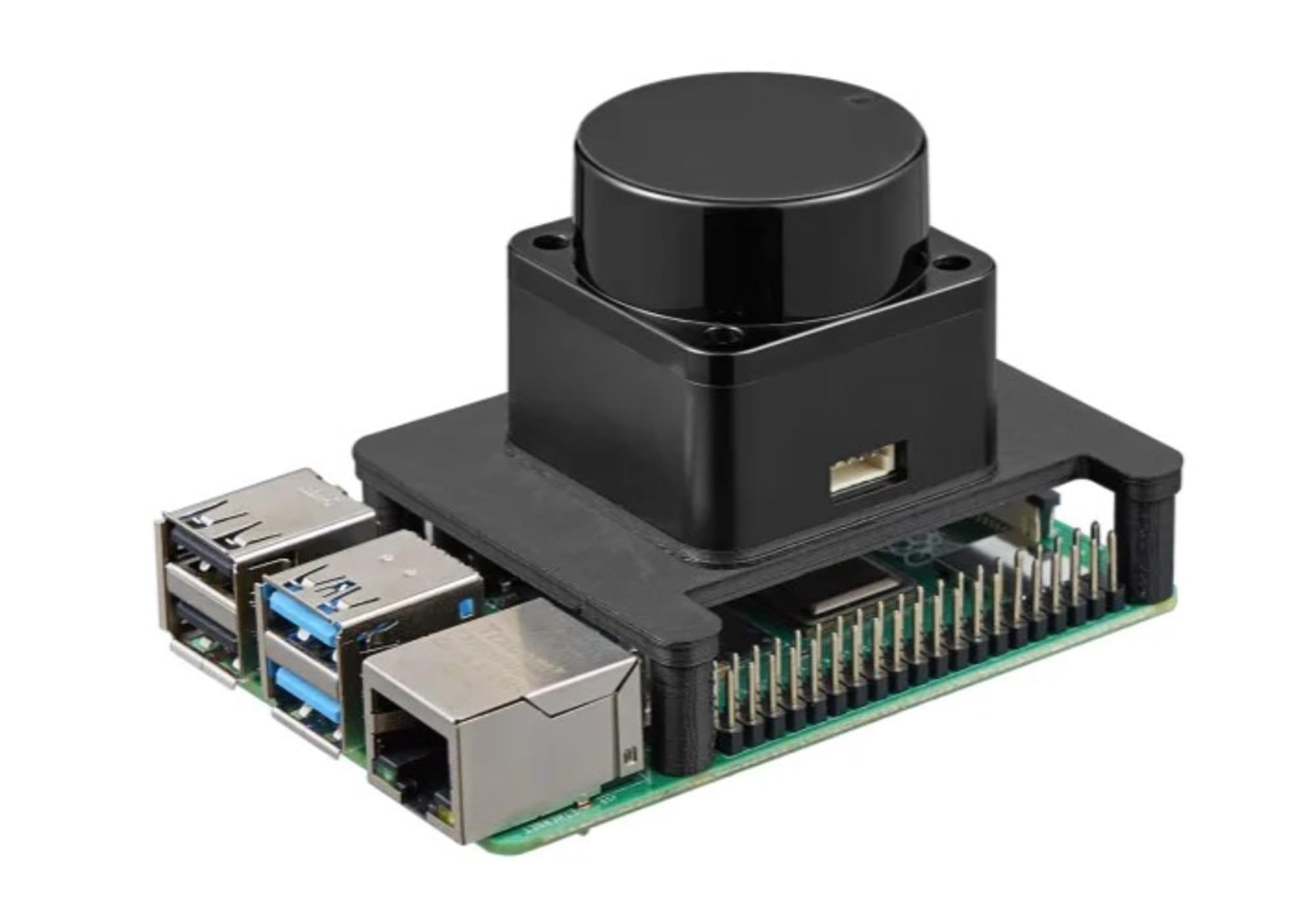 SB COMPONENTS Lidar_LD06 Module with Bracket Development Kit Compatible with Raspberry Pi,Jetson Nano, Nvidia Beaglebone, Banana Pi Controller Board (Lidar LD06 Module)