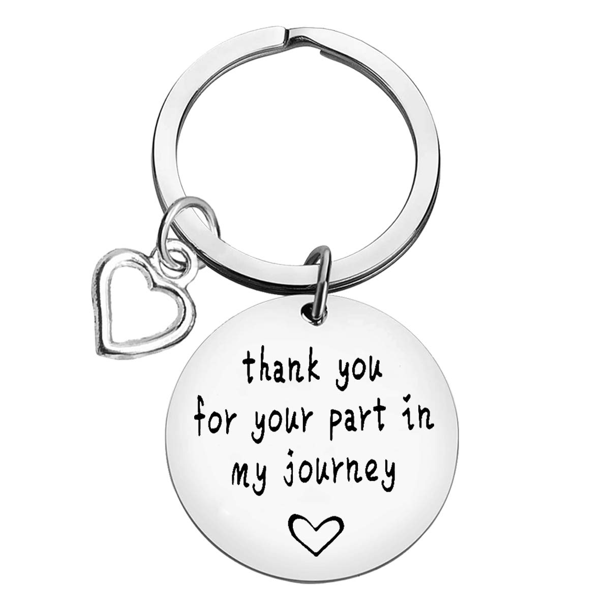 Mentor Gift Boss Appreciation Gift Mentor Keychain thank you for your part in my journey Leader Keychain Goodbye Farewell Gift Coworker Leaving Gift Keychain Counselor Keychain Office Gift