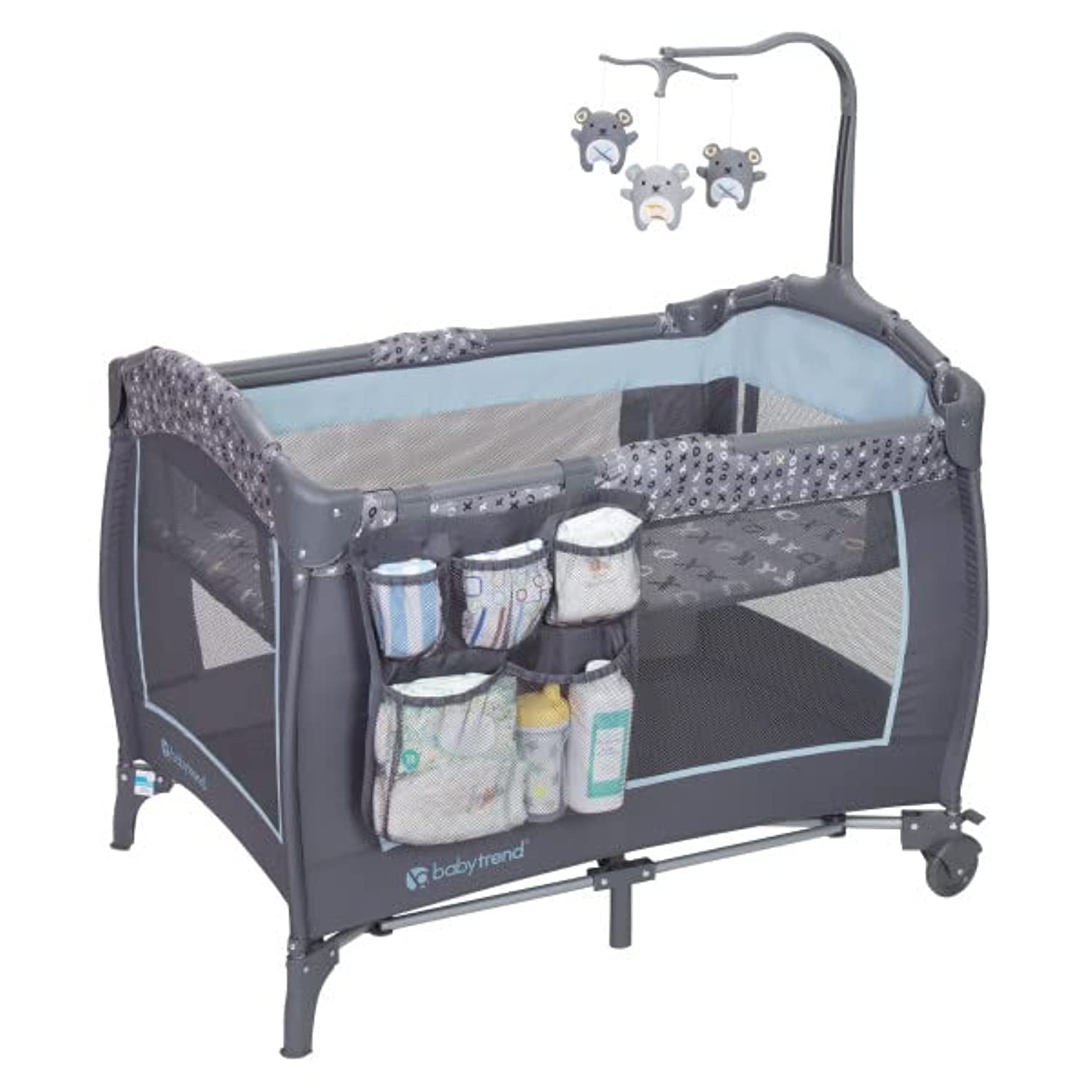 Baby TrendTrend-E Nursery Center® Playard, Starlight Blue