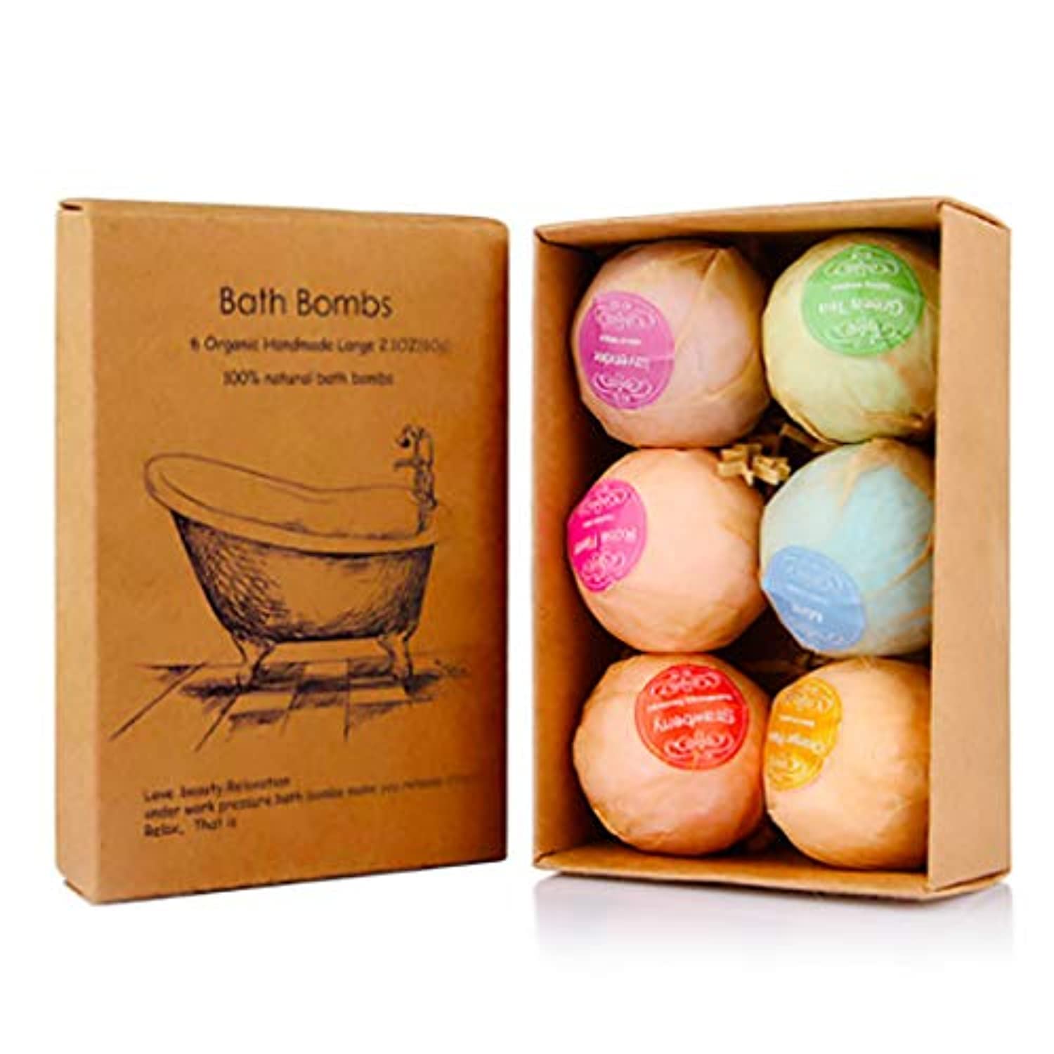 Bath Bomb Gift Set 6Pack