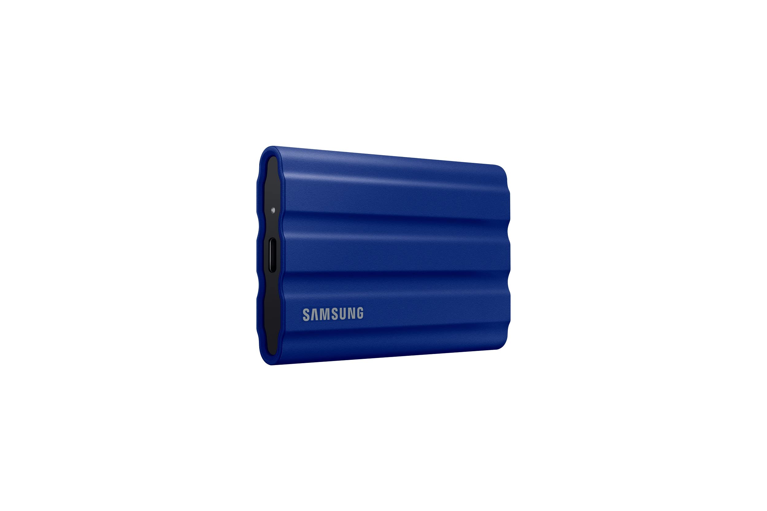 SAMSUNG T7 Shield 2TB Portable SSD, USB 3.2 Gen2, Rugged, IP65 Rated, for Photographers, Content Creators and Gaming, External Solid State Drive (MU-PE2T0R/AM, 2022), Blue