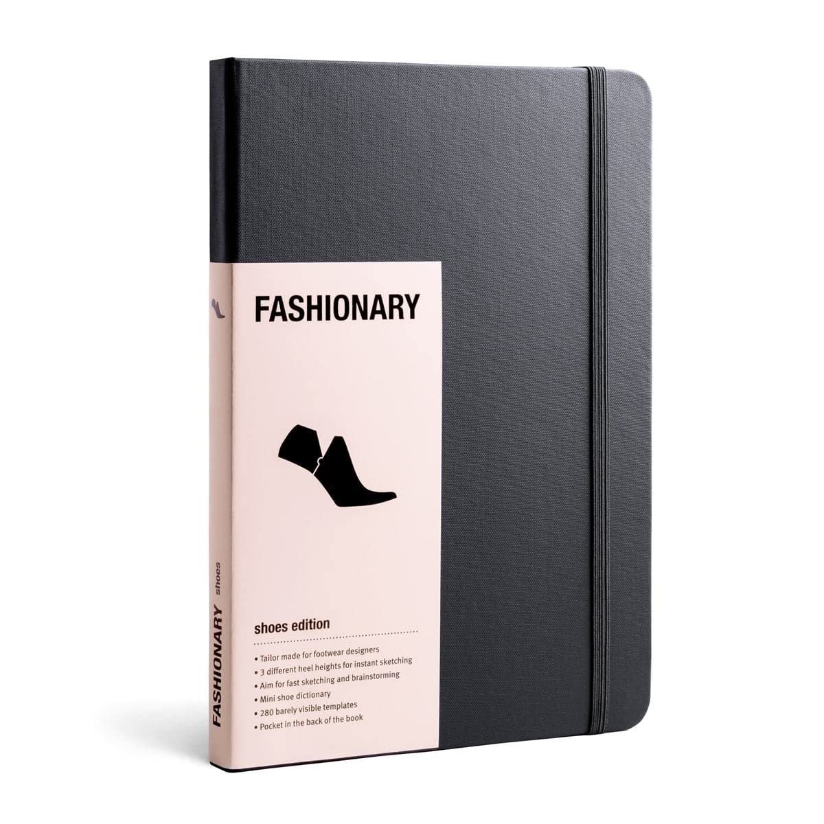 Fashionary Shoe Sketchbook A5: A Sketchbook for Footwear Designers