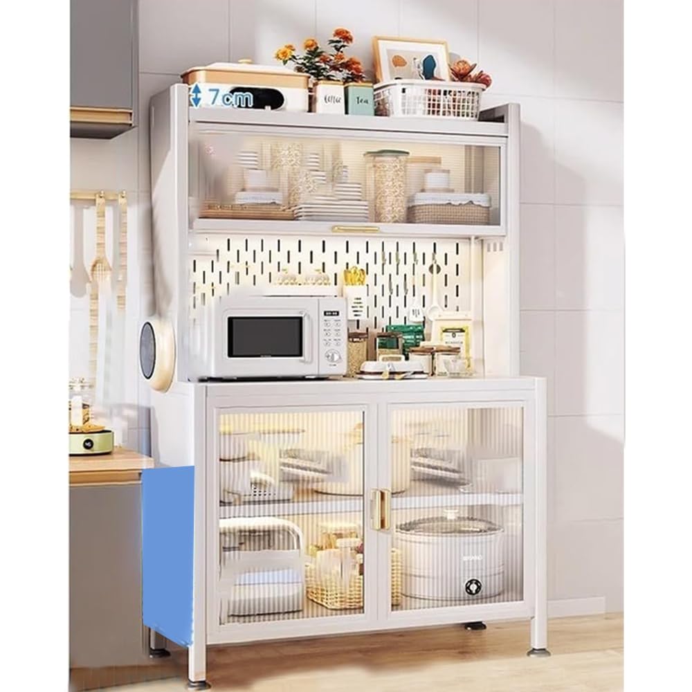 5 Tier Modern Kitchen Storage Cabinet 100CM