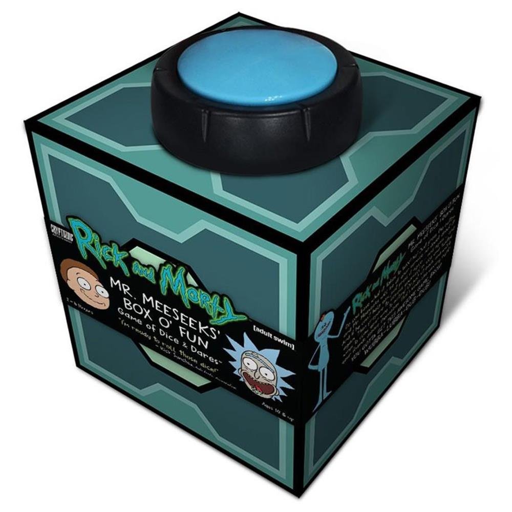 Cryptozoic Entertainment Mr. Meeseeks' Box O' Fun The Rick and Morty Dice Dares Game