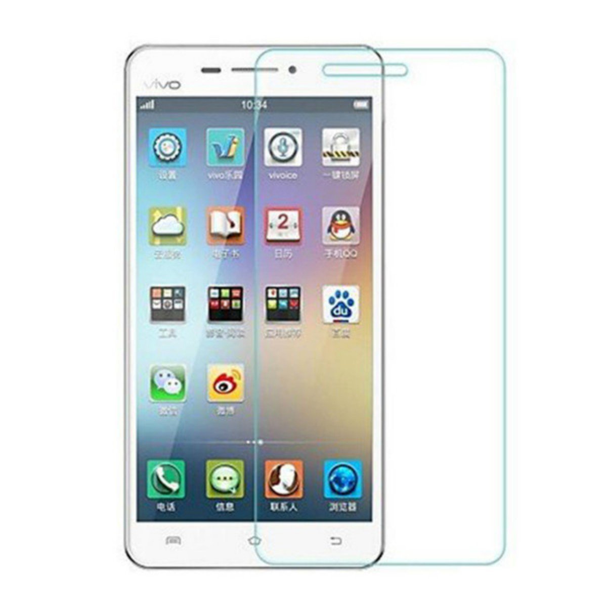 Non-Branded Tempered Glass Screen Protector For Vivo V3