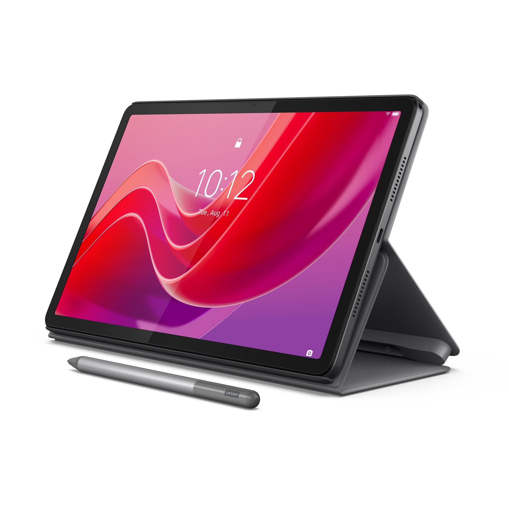 Lenovo Tab M11 with Folio Case and Pen,11" WUXGA (1920x1200) IPS 400nits Anti-fingerprint 90Hz Touch display, MediaTek Helio G88 processor, 4GB RAM, 128GB Storage, Android 13 - [ZADA0189AE]