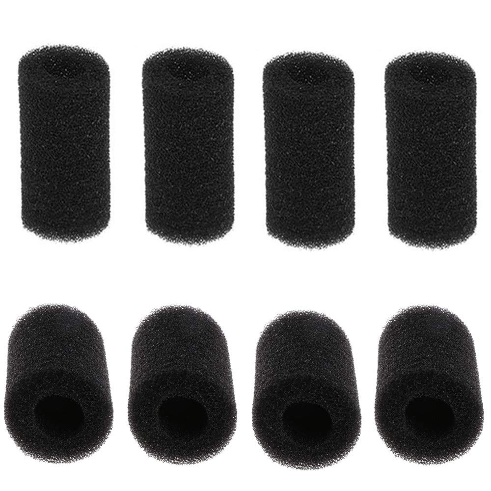 8 Pieces Aquarium Pump Sponge Tank Pre-Filter Sponge Intake Filter Sponge Cover Used for Aquarium Fish Tank (Large)