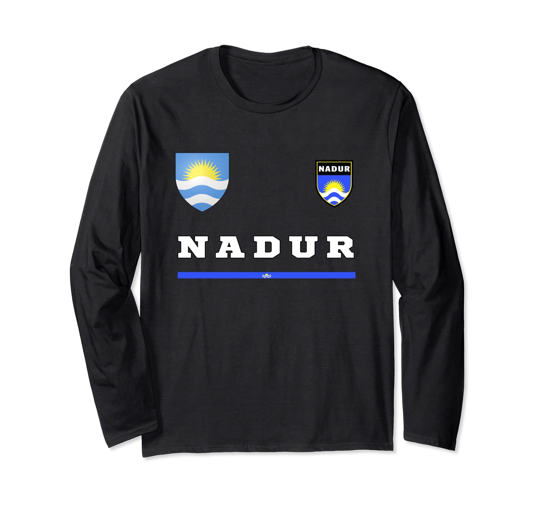 Nadur Soccer/sports Flag national pride Gift Long Sleeve T-Shirt