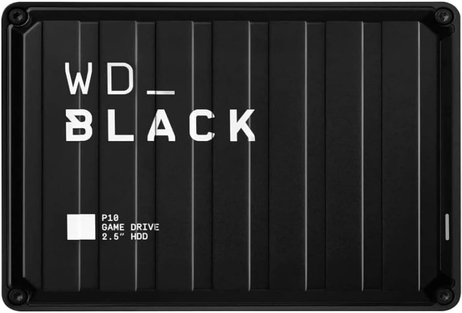 WD_BLACK5TB P10 Game Drive, Portable External Hard Drive, Works with Playstation, Xbox, & PC - WDBA3A0050BBK-WESN