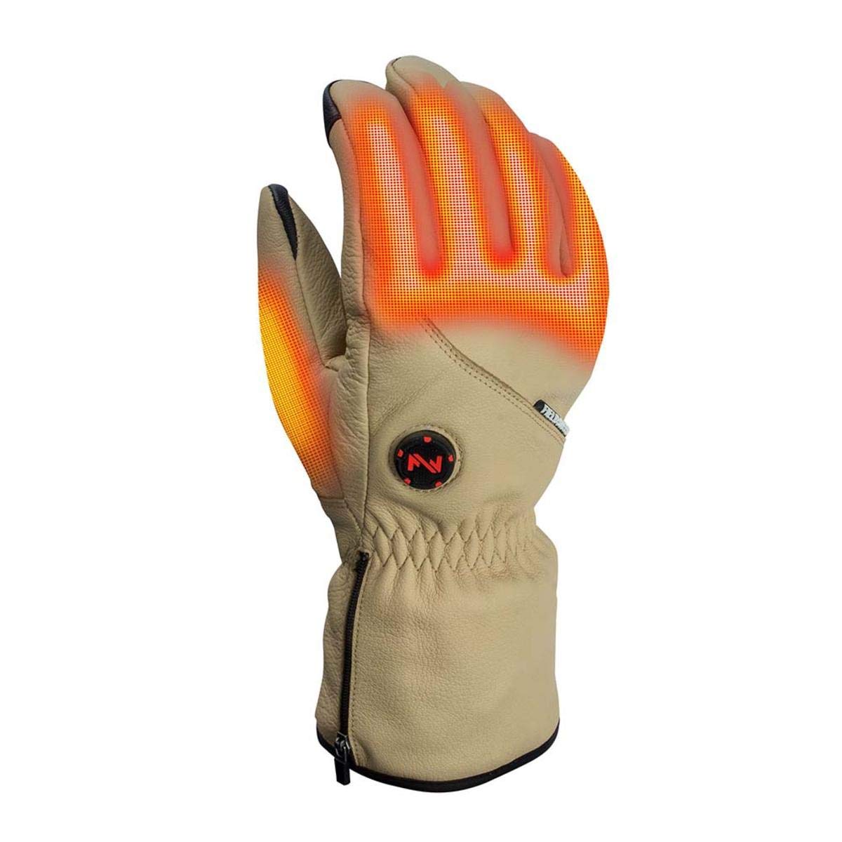 Ranger Heated Leather Glove w/Over the Top Heat Zone