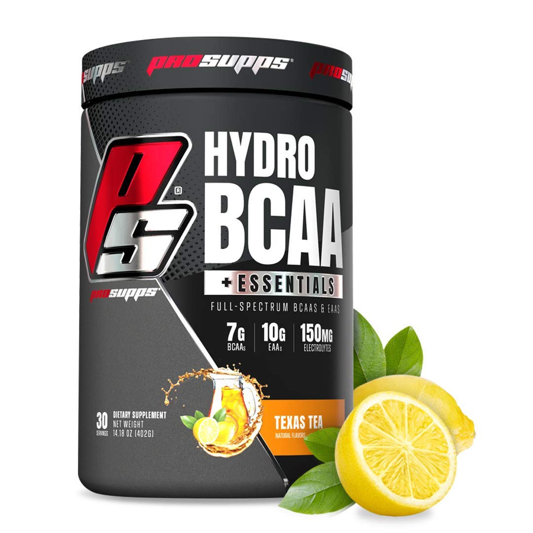 HydroBCAA BCAA/EAA Full Spectrum Matrix, 7g BCAAs, 3g EAAs, 0g Sugar, 0g Ccarbs, 30 servings, 450ml (Texas Tea Flavour)