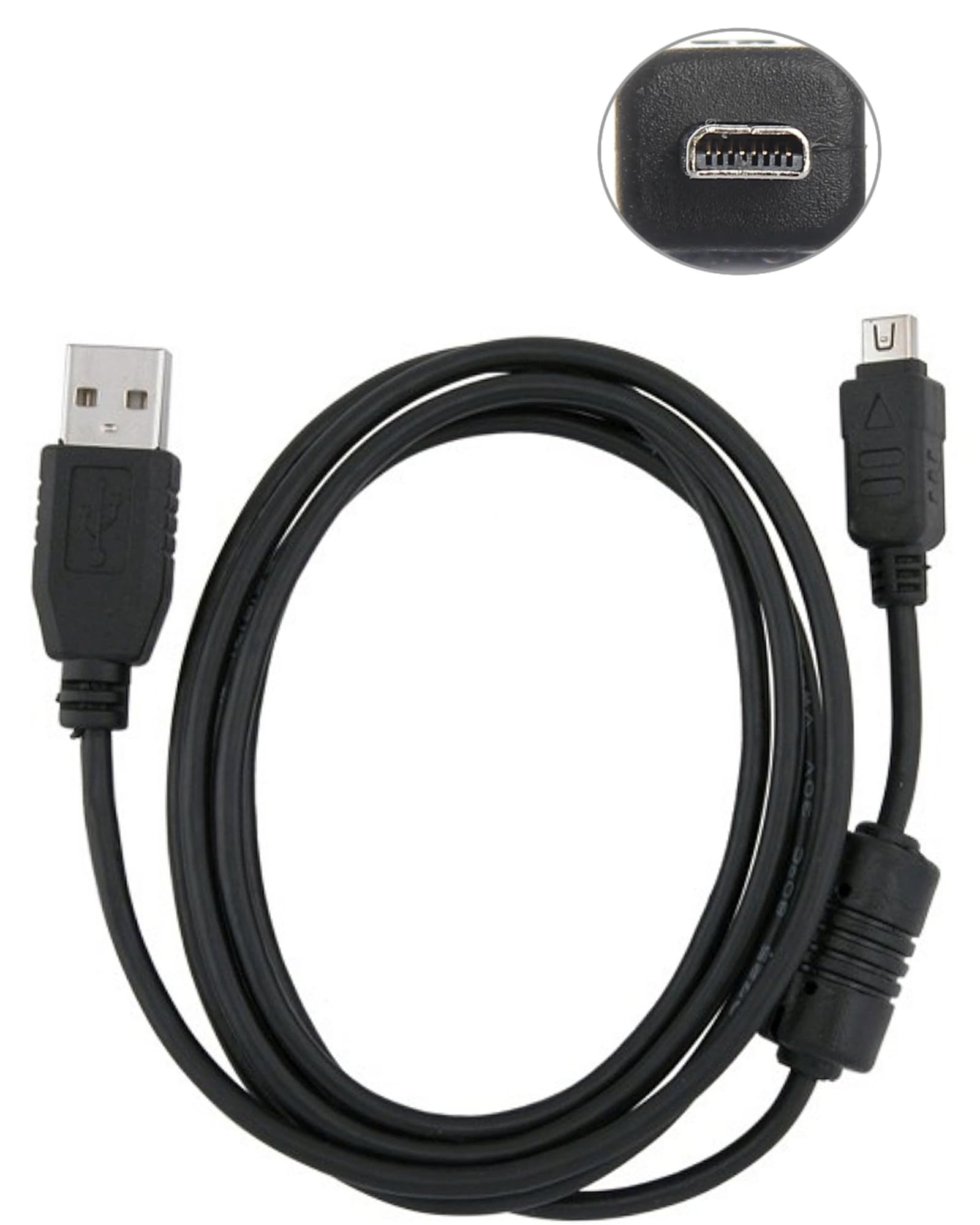 Camera Charger Cable for Sony Camera Cybershot DSC-H200 DSC-H300 DSC-W370 DSC-W800 DSC-W830 DSC-W310 DSC-W330 DSC-W180 DSC-W630 DSC-W650 DSC-W670 DSC-W710 DSC-W810 DSC-S950 DSC-S980