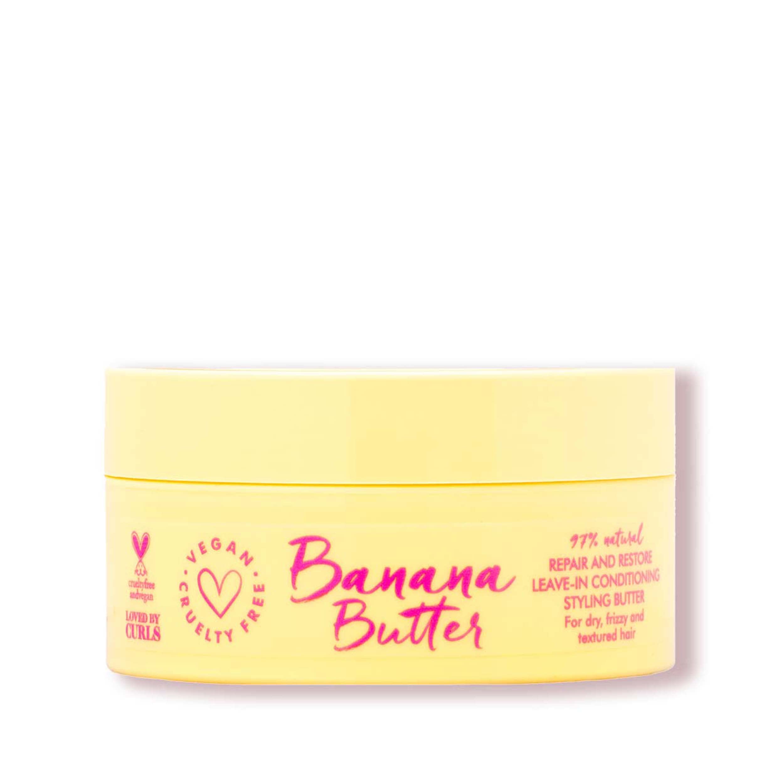 Umberto GianniniBanana Butter Vegan Repair and Restore Leave-In Conditione for Naturally/Super Curly Hair