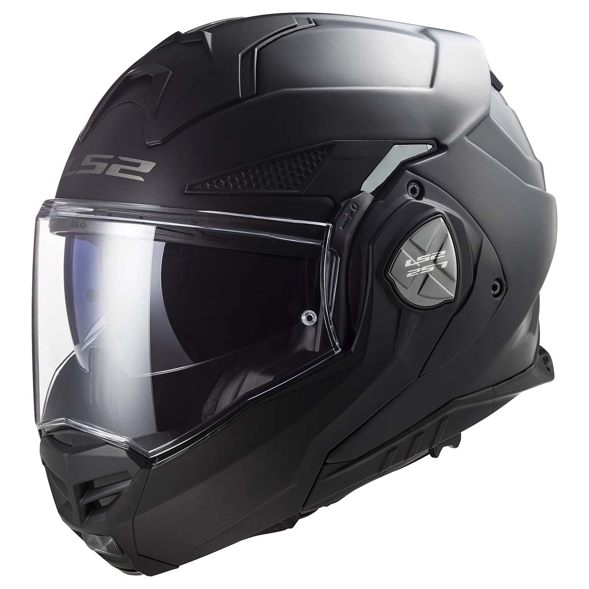 LS2Helmets Advant X Modular Helmet (Matte Black - Large)