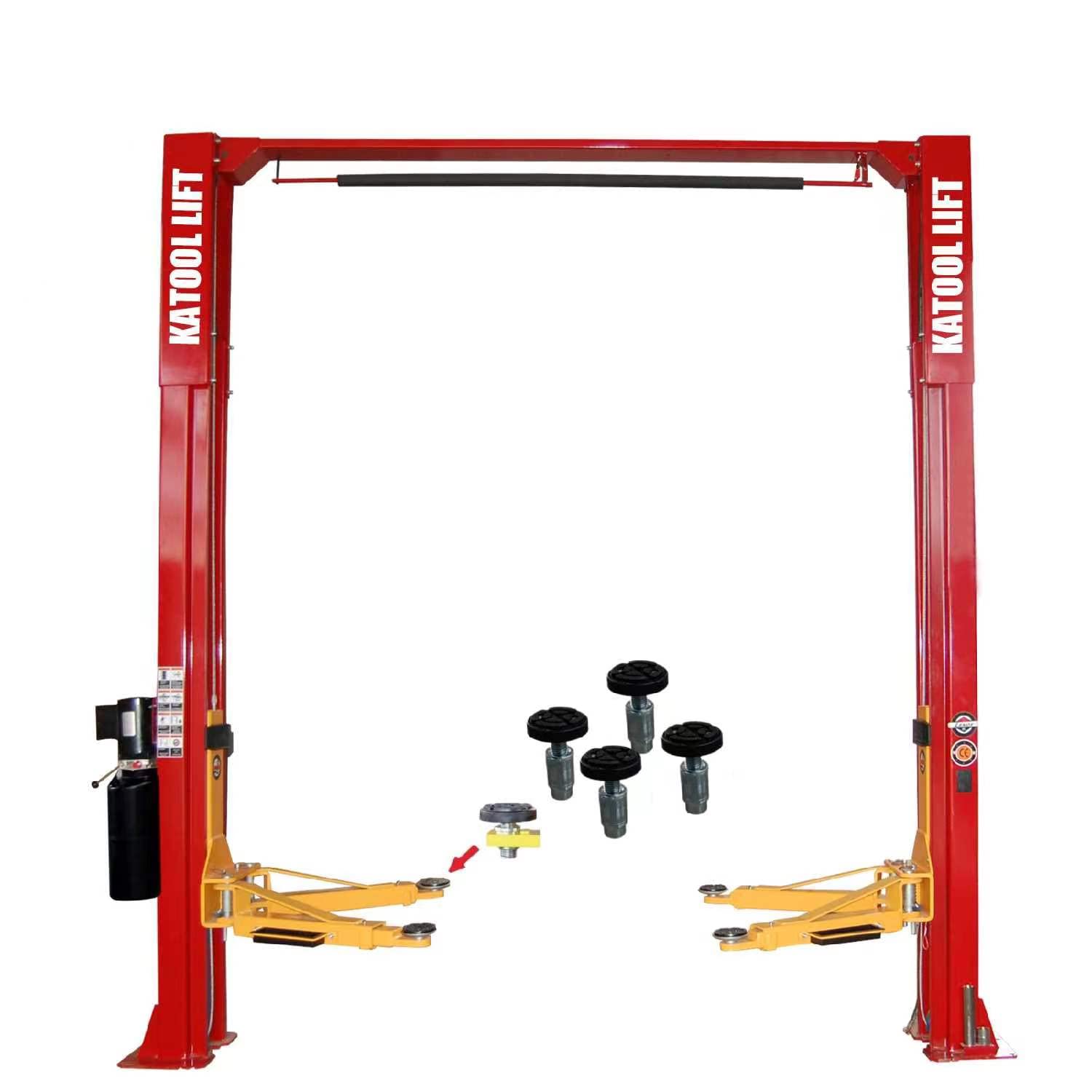 11000lbs Two Post Lift Auto Lift 2-Post Lift Car Lift Auto Lift 2 Post Lift Truck Clear Floor Hoist