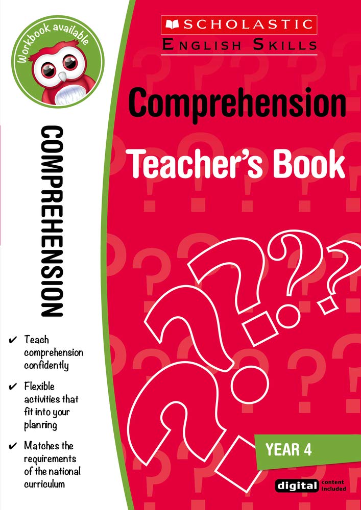 Comprehension Teacher Resource for teaching children ages 8 to 9 (Year 4). Lessons for comprehension skills are covered including predicting, clarifying and questioning.(Scholastic English Skills)