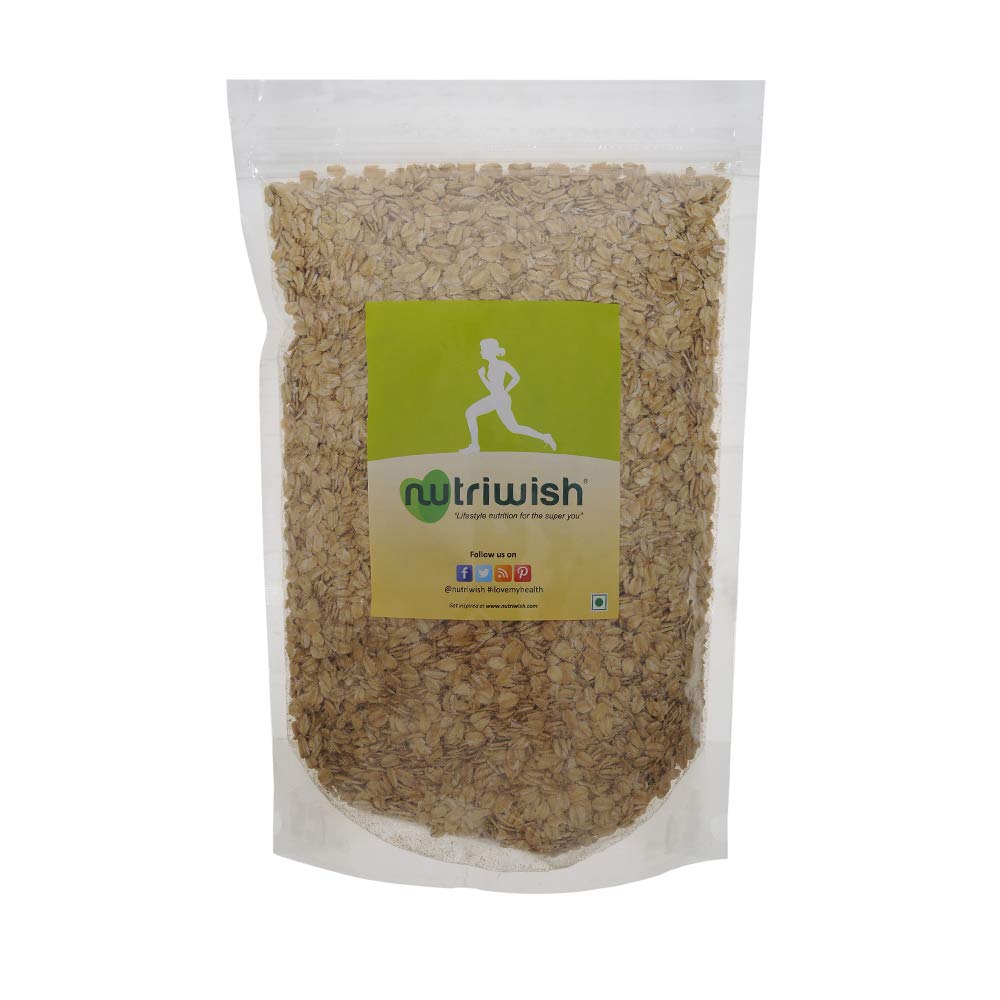 Nutriwish Premium GlutenFree Rolled Oats , 1000 Gram